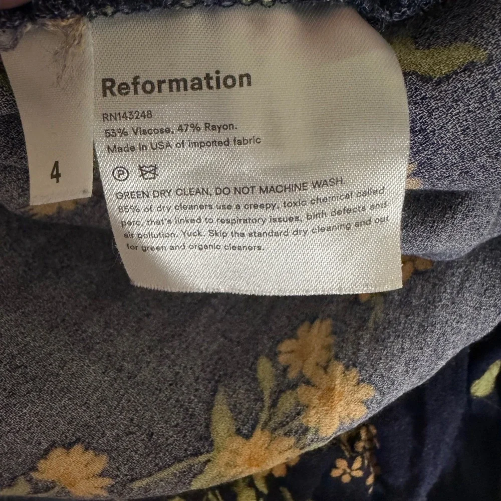 Reformation midi dress